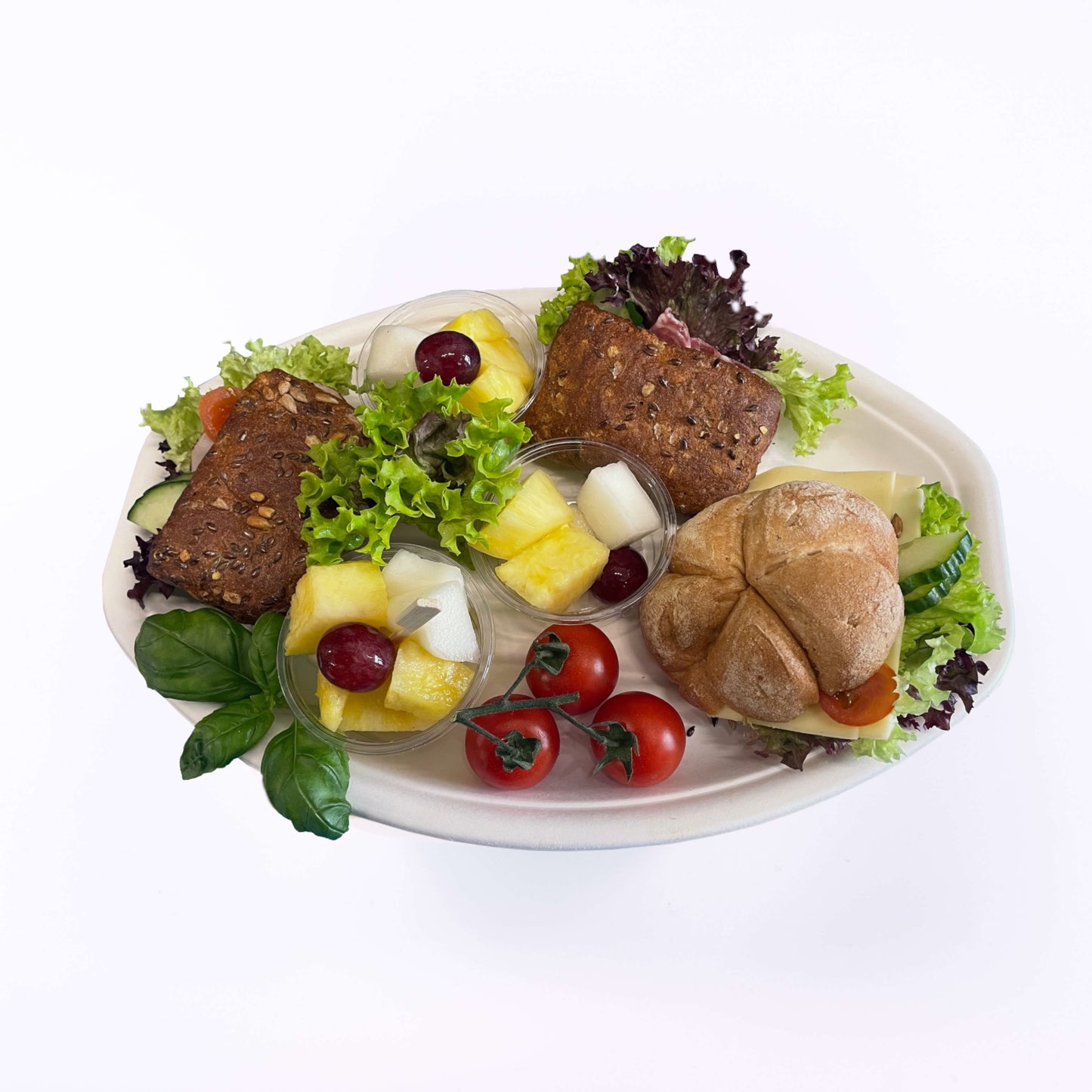 Glutenfreie Zusammenstellung für eine Person