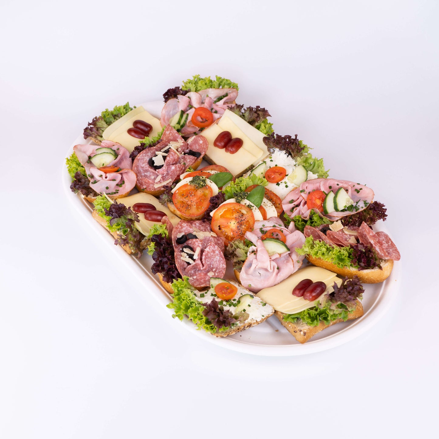 Vegane Halbe Brötchen (10 Stk.)