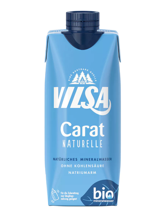 Wasser still 0.5l Tetrapack ohne Pfand