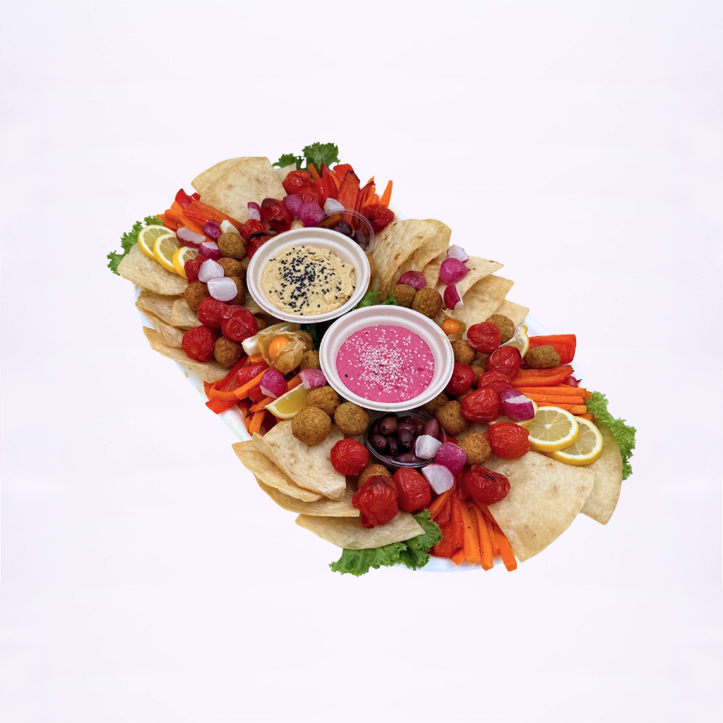 Orientalische Platte (vegan)