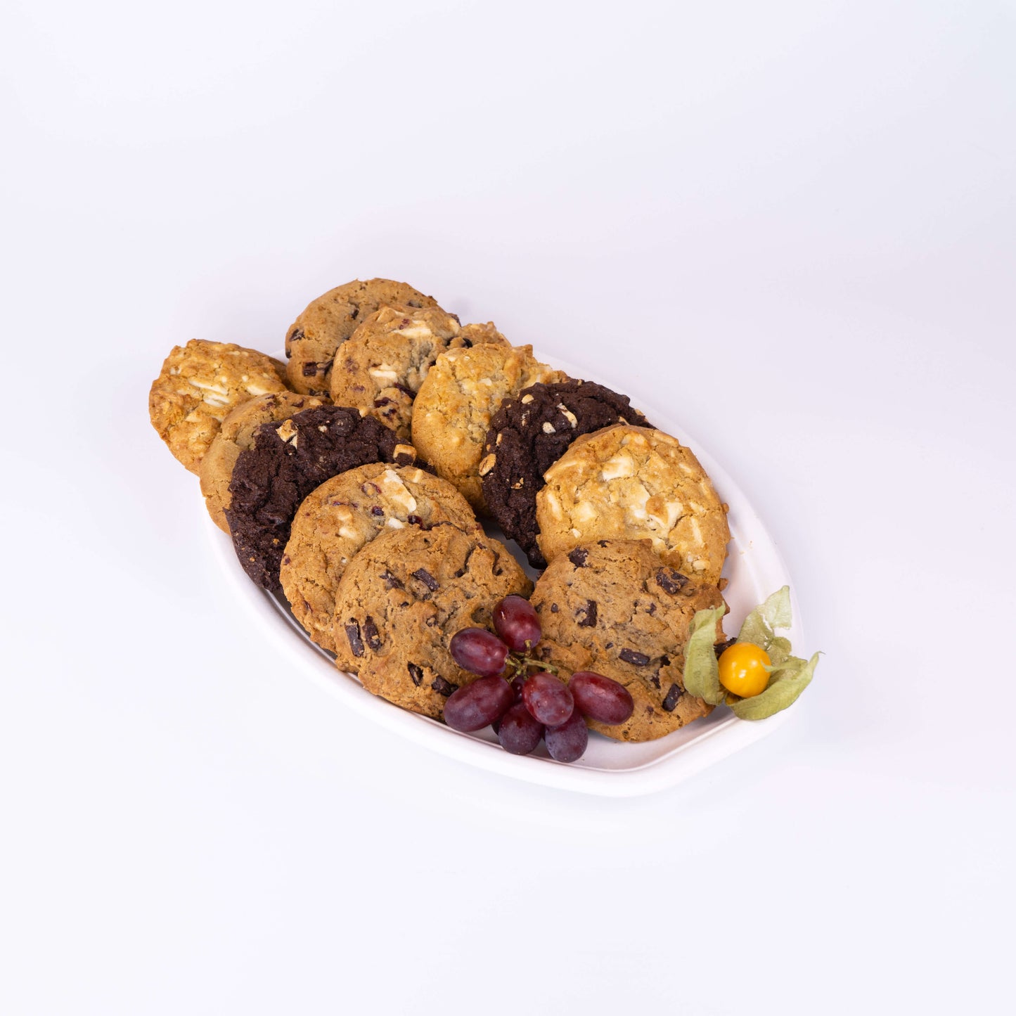 Einzelne Cookies auf Platte